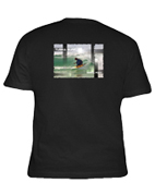 Surf photo of Kirra Point Australia on a Storm Grey Surf Tee shirt