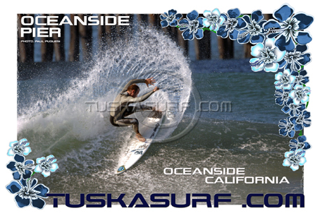 Surf photo of Ocean side Pier California USA