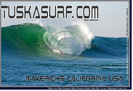 Surf photo of Mavericks in California, ,Big wave riding photos of mavericks in California USA