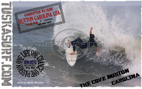 Surfing photo of The Cove Buxton Carolina USA