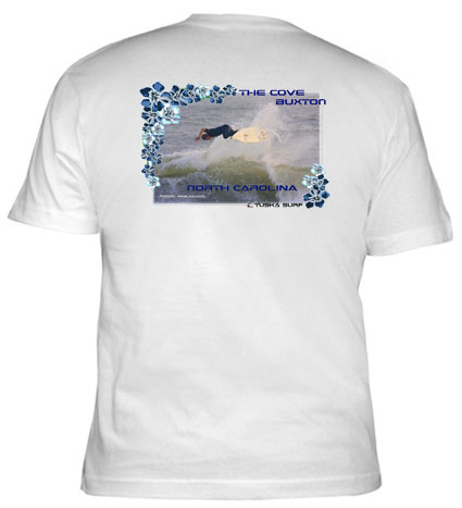 Surf Tee shirt from Buxton Carolina USA