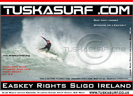 Easkey right surf photo