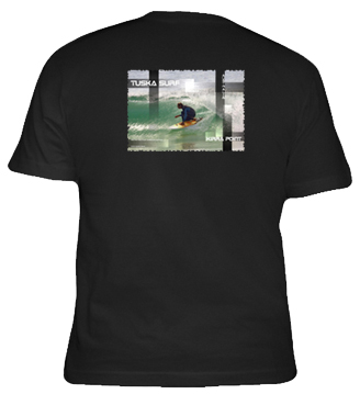 Grey Surf Tee shirt from Kirra point Australia
