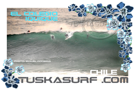 Surf photo of El Colegio Iquique SURF T SHIRT FROM CHILE, EL COLEGIO IQUIQUE