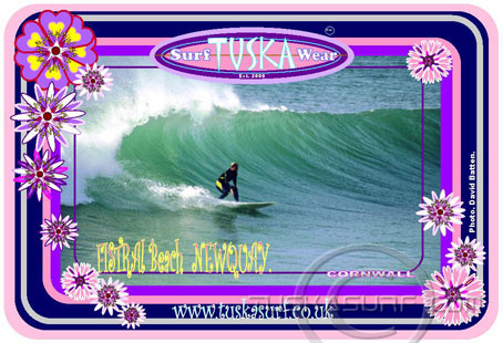 Surf photo of Fistral Beach Newquay Cornwall England UK
