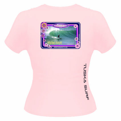 Surf photo of Fistral Beach Newquay Cornwall England UK on a Tee shirt
