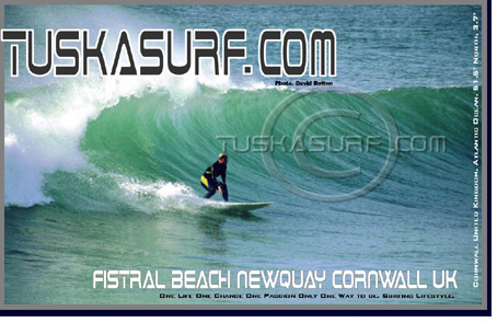 Surf photo of the fistral beach newquay cornwall england,