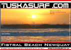 Surf and Surfing photo of tubing waves at Fistral Beach Newquay Cornwall UK