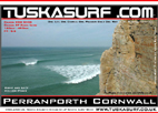 Surf T shirt wwith Surf and Surfing photo of tubing waves at Perranporth Cornwall UK