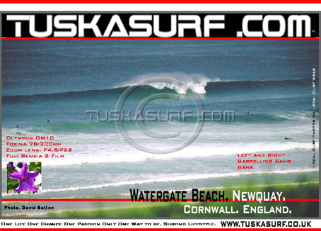 Surf photo of the watergate bay newquay cornwall england, Photos of Surf and surfing  Waves in  Watergate Bay  Newquay  Cornwall UK