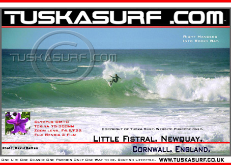 surf photo Photos of Russel Winter  Surf and surfing  Waves in  Fistral Beach Newquay  Cornwall UK