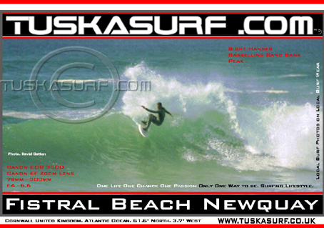 Photos of Russel Winter Surf and surfing  Waves in  Fistarl Beach Newquay  Cornwall UK