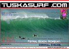 Surf T shirt with Surf and Surfing photo of tubing waves at Fistral Beach Newquay Cornwall UK