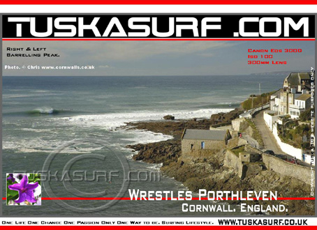 Surf photo of Porthleven cornwall england,