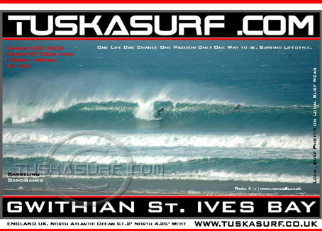 Surf photo of Gwithian cornwall england, Photo of surf and surfing wave  in Gwithian St. Ives Cornwall