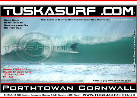 Surf photo of Pothtowan cornwall england,