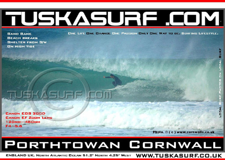 Surf photo of Pothtowan cornwall england,