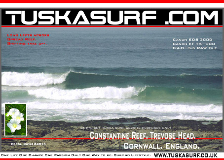 Surf photo of constantine reef cornwall england, Surf and surfing photos of Waves in  Contantine Reef Trevose Headland Cornwall UK