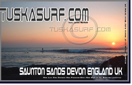 Surf photo of Saunton Sands Devon England UK, 