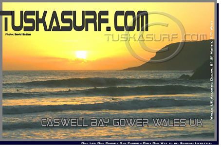 Photo of surf and surfing waves from Caswell Bay Near Mumbles near swansea available on Tee shirts and Hoodies