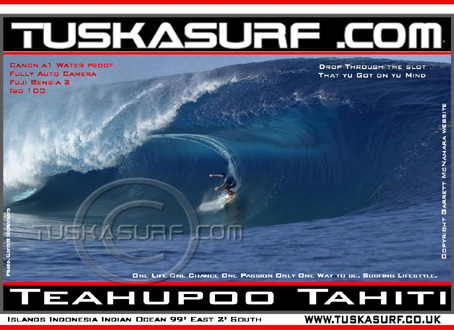 Surf and surfing photo of Massive Teahupoo Tahiti