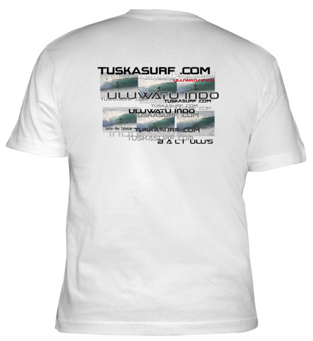 Uluwatu at Bali surf photos on a T shirt