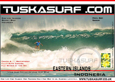 Surf and surfing photos of Eastern Islands  Indonesia