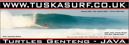 Surf and surfing photos of Turtles Genteng Java  Indonesia