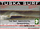 Surf and surf photos of waves at Caravan Point Aberystwyth and The Trap