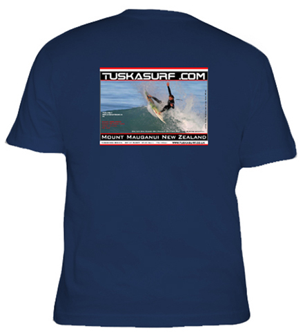 Navy Blue surf Tee shirt