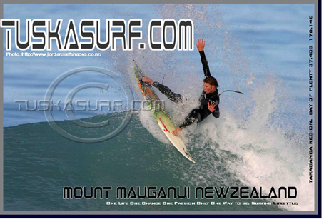 Surf and surfing photo of Mount Muanagiu in New Zealand