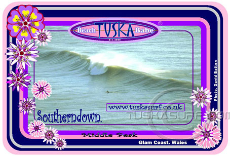 Surf photo of Southerndown Bay or Dunraven Bay on Ladies surf clothing