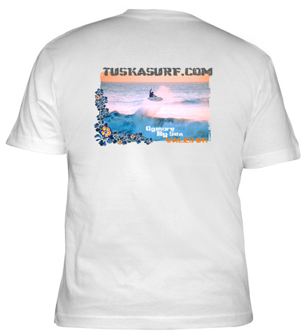 Surf photo of Nathan Phillips at Ogmore by Sea on a surf Tee shirt