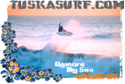T shirt with surf photo of Ogmore by Sea