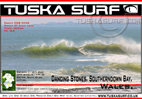 Surf and surfing photos of Barrelling waves at Southerndown Bay Wales UK