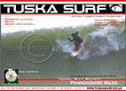 Photo of surf in Tenby Wales on a surf T shirt or Hoody