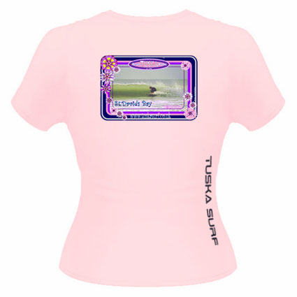 Surf photo of Whitesands Bay St. Davids Pembrokeshire  Wales  on a surf Tee shirt or Hoody