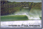 Tubing surf and surfing photo of Whitesands Bay Pembrokeshire Wales UK