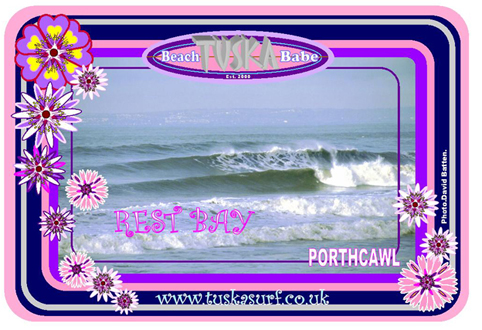 Surf photo of Rest Bay Porthcawl on a Tee shirt