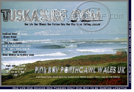 Big wave riding Photo of surf and surfing waves  at Pink Bay Porthcawl Wales UKPhoto of surf and surfing waves  at Pink Bay Porthcawl Wales UK