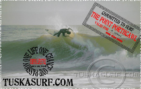Surf and surfing photos of The Point at Porthcawl in Wales