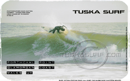 Surf photo of Porthcawl point in Wales UK