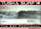 surf and surfing photo of heavey barrelling wave at the esp porthcawl