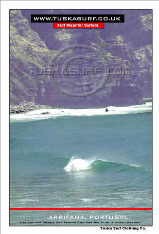Photo of surf and surfing waves  at Arrifana  Portugal  
